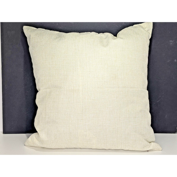 Happy Campers 17" Square Throw Pillow RV & Owl Design For Sofa Or Travel - Picture 5 of 5